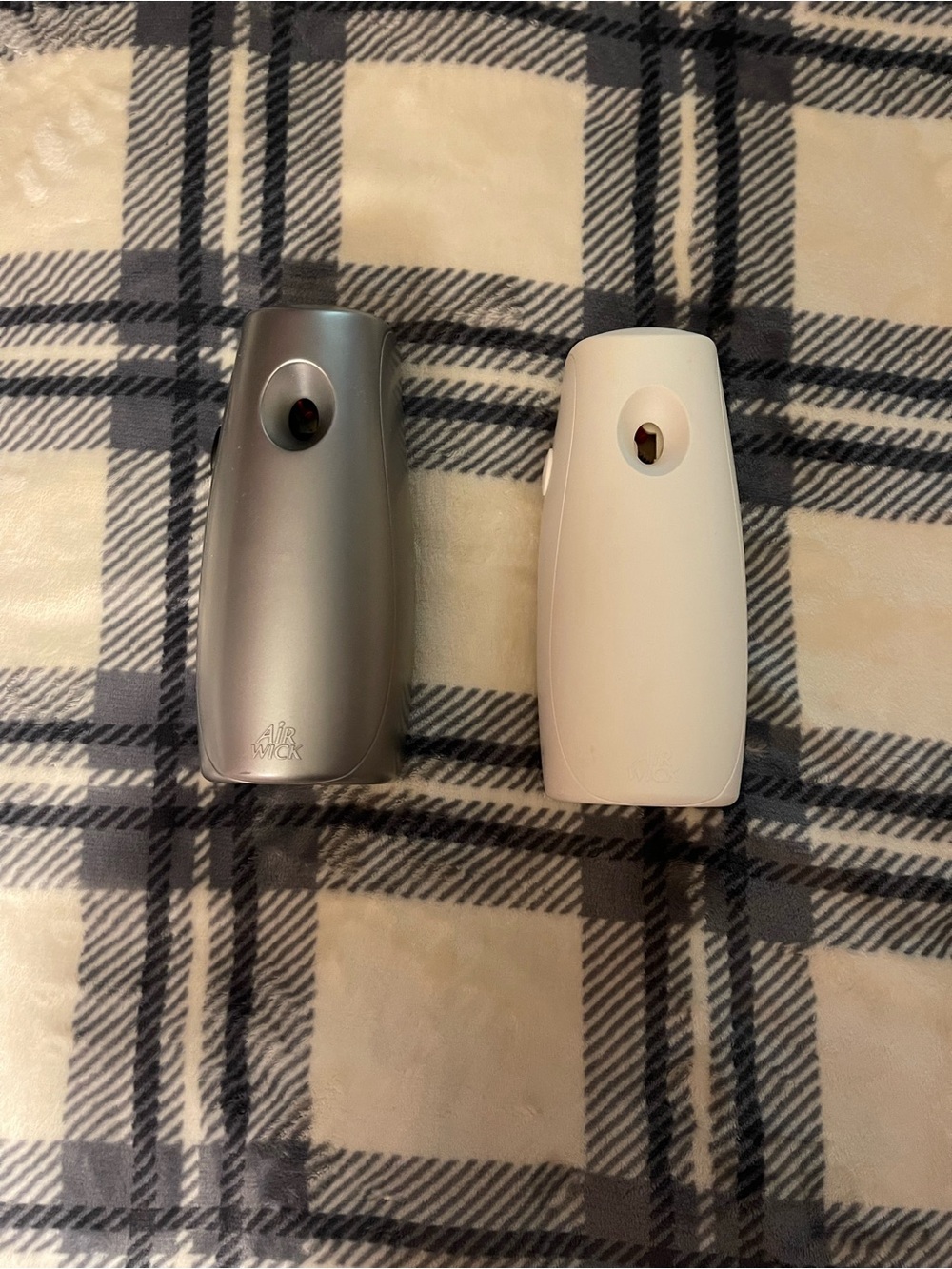 Air Wick Automatic Spray Refill Covers in Silver & White